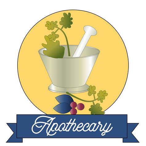 Apothecary Sign and Badge 5231179 Vector Art at Vecteezy