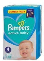 Pelene Active baby dry jumbo pack Pampers Akcija Njuškalo katalozi