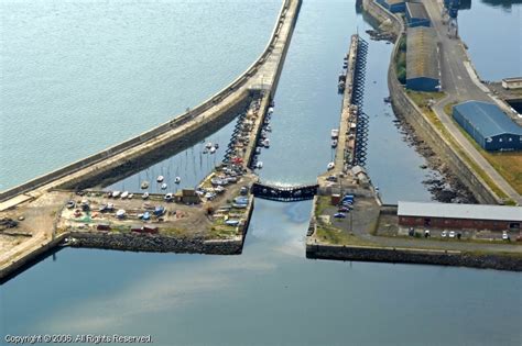 Methil Harbour In Fife Scotland United Kingdom