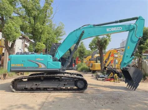 Second Hand Kobelco SK200D SK200 8 Japan Original Hydraulic Backhoe