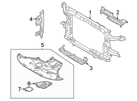 Hyundai Radiator Support Splash Shields