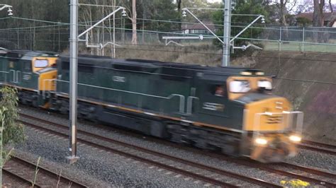 FHD50fpsSSR Coal Train Passing Doonside BMT Blue Mountains Line