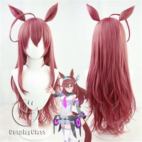 Uma Musume Pretty Derby Mihono Bourbon Tail Cosplay Wig Cosplayclass