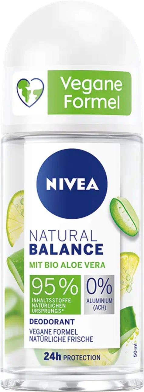 Nivea Naturally Good Aloe Vera Deodorant Roll On Ml Oh Feliz