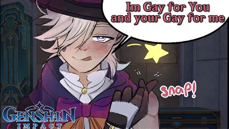 Im Gay For You And Your Gay For Me Genshin Impact Comic Dub YouTube