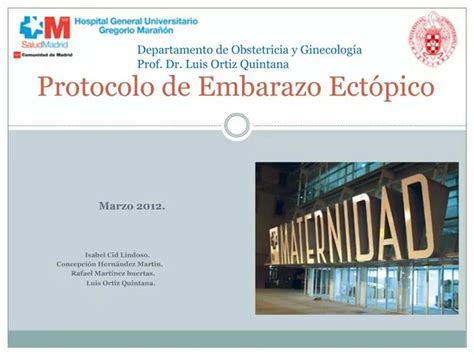 PPT Protocolo De Embarazo Ect Pico PowerPoint Presentation Free