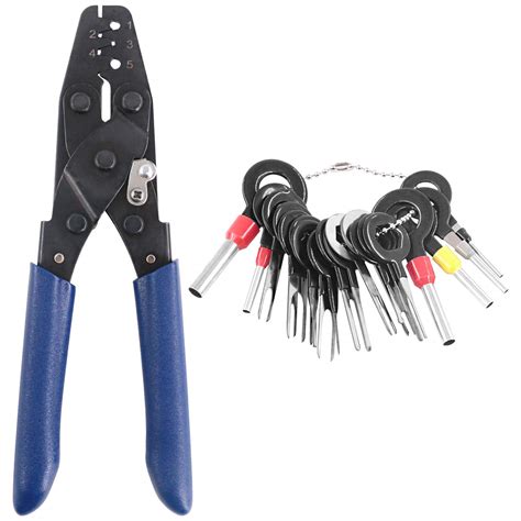 Hilitchi Professional Crimper Tools Wiring Harness Crimping Set for ...