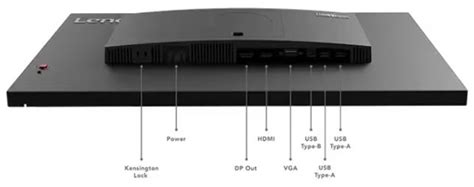 Lenovo 63cfmatxuk Thinkvision T24i 30 Led Monitor Comms Express