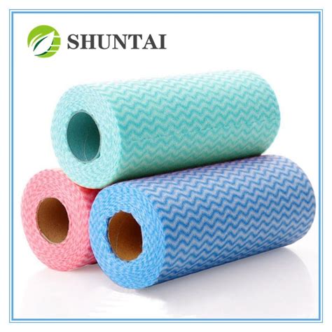 50 Wood Pulp And 50 Pet Nonwoven Fabric Polyester Spunlace Non Woven