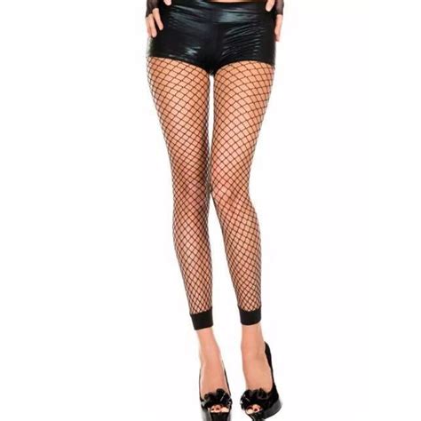 Bas Collants Sexy en résille pour femmes Lingerie en maille haut de cuisse noir soldes