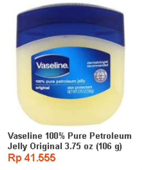 Manfaat Vaseline Petroleum Jelly Untuk Melembabkan Kulit Titiasan