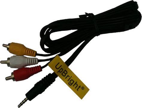 Amazon Upbright Av A V Mm Mini Plug To Rca Audio Video Cable