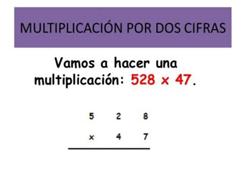 Multiplicacion De Dos Cifras Paso A Paso Divisiones De Dos Cifras En