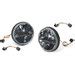 Truck Lite Round Heated Led Headlight Kit With H To H