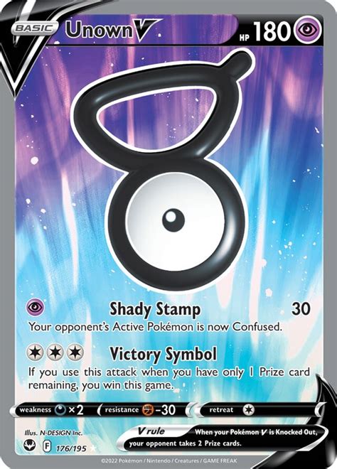 Unown V Silver Tempest 65 Bulbapedia The Community Driven Pokémon