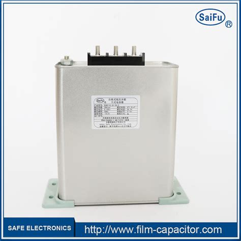 Three Phase Self Healing Low Voltage Shunt Ac Running Capacitor Power