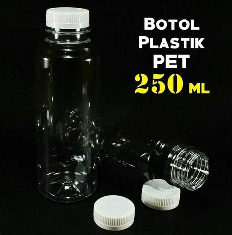 Jual Botol Plastik Pet Tabung Almond Kemasan 250 Ml Kota Blitar