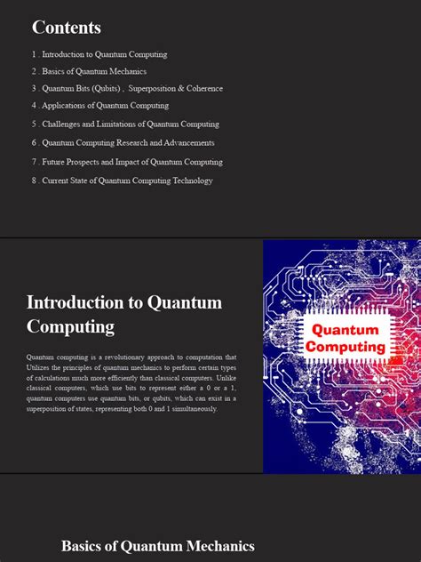 Introduction To Quantum Computing Pdf Quantum Computing Computing