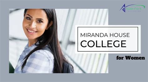 Miranda House University College For Women In Delhi