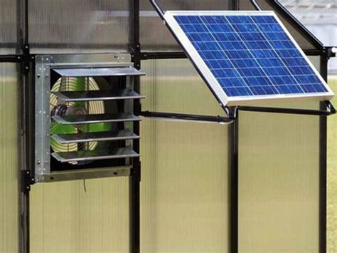 Should I Get A Solar-Powered Greenhouse Fan? | Greenhouse Emporium