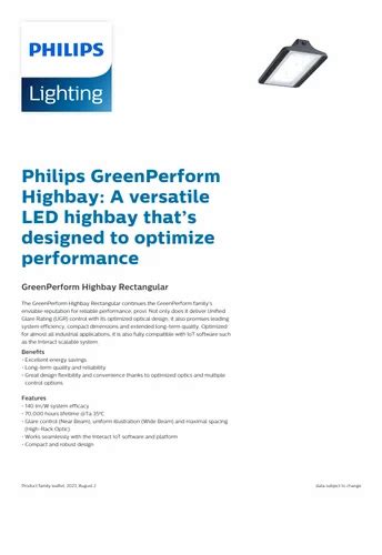 Philips Green Performa Highbay For Outdoor At Rs 12500piece In Pune