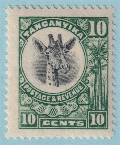 Tanganyika Mint Hinged Og No Faults Very Fine Tct Africa