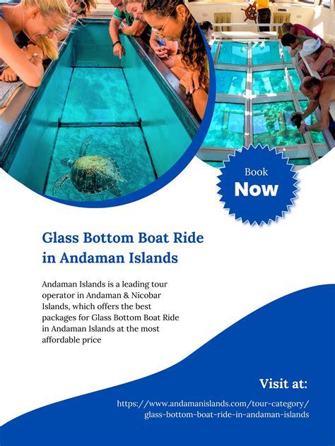 Glass Bottom Boat Ride in Andaman Islands