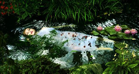 Ophelia Drowning Louvre