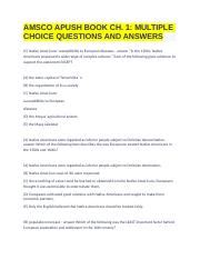 Amsco Apush Book Ch Multiple Choice Questions And Answers Docx