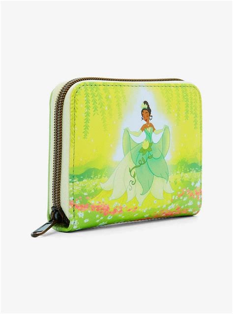 Hot Topic Loungefly Disney The Princess And The Frog Tiana Flower Mini Wallet Mall Of America