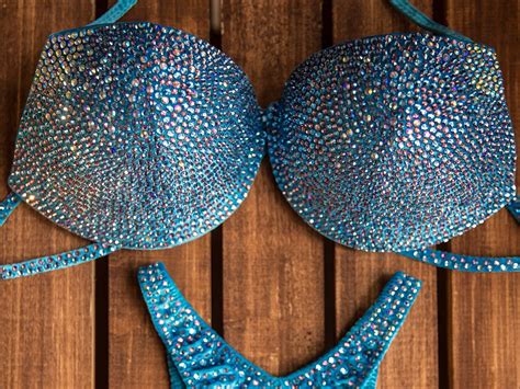 Ifbb Npc Competition Bikini Suit Figure Bikini Suit Etsy
