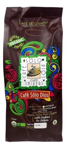 Café Sólo Dios Grano Orgánico Artesanal 900g Chiapas Mercadolibre