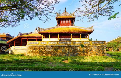 Imperial Citadel In Hue Vietnam Stock Photo Image Of Southeast