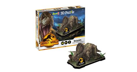 Revell Jurassic World Dominion Triceratops 3d Puzzle 3d Puzzle