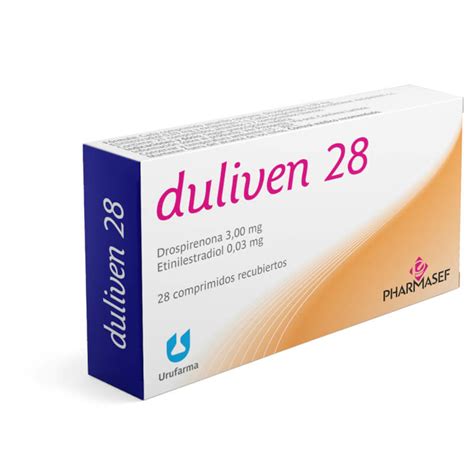 Anticonceptivas Duliven 28 Comprimidos — Farmacia Don Bosco