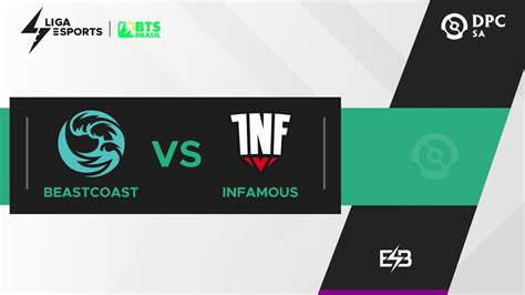 EN Beastcoast Vs Infamous DPC SA Game 1 YouTube