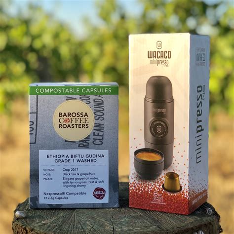 Wacaco Minipresso Ns Pack Compostable Capsules Barossa Coffee