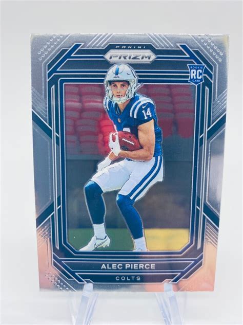 2022 Panini Prizm Football Rookie RC Alec Pierce 330 Indianapolis