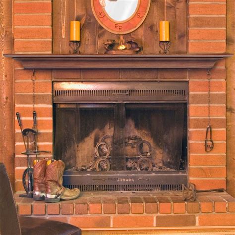 Pearl Mantels Homestead Transitional Fireplace Mantel Shelf