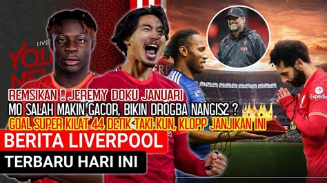 Gila 44 Detik Gol‼️janji Klopp Ke Minamino 🔥 Mo Salah Buat Nangis