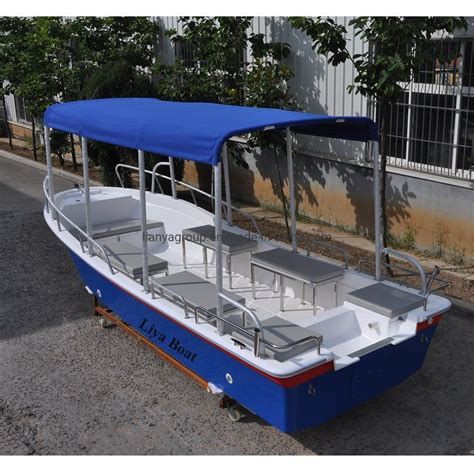 Liya Fiberglass Fishing Boats Factory Provide Panga Boats With