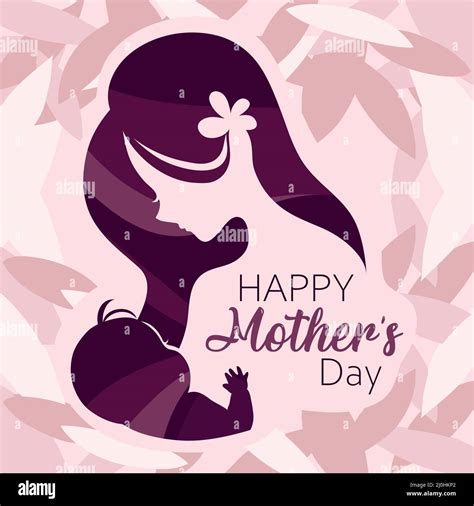 Happy Mothers Day Greeting Stock Vector Image And Art Alamy