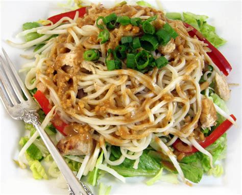 Thai Riffic Peanut Noodle Salad 1 Skinny Kitchen