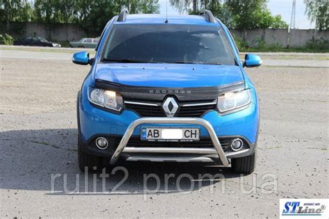 Купити Кенгурятник Renault Sandero Stepway 12+ захист переднього ...