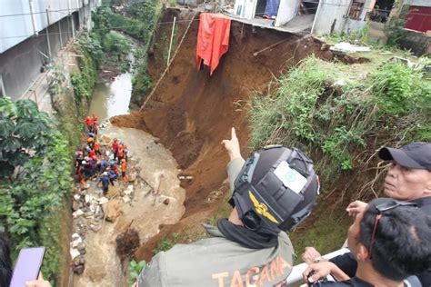 Proyek Tpt Muarasari Bogor Longsor Dinas Pupr Bakal Panggil Pihak