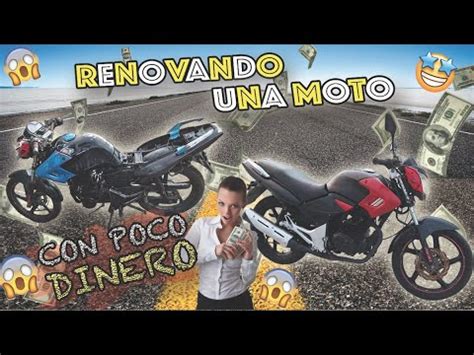 Restaurando Una Moto Con Muy Poco Dinero Renovando Una Italika Ft