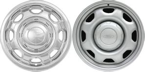 IMP 80BLK Ford F 150 Black Wheel Skins Hubcaps Wheelcovers 17 Inch Set