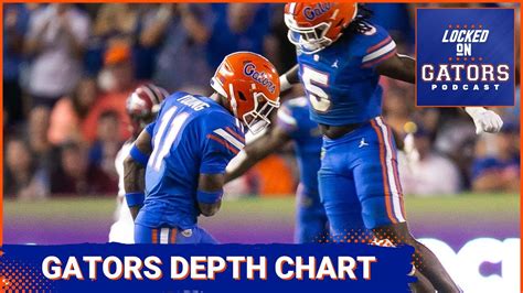 Florida Gators Depth Chart Changes Vs Vanderbilt Miguel Mitchell Time