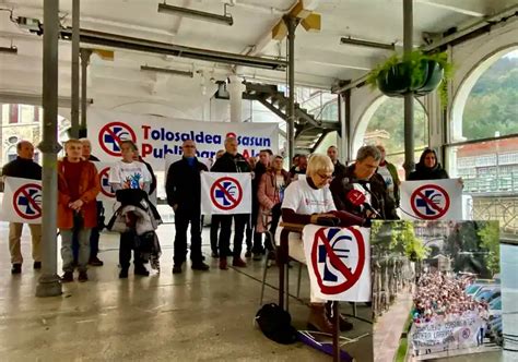 La plataforma por la sanidad pública de Tolosa cree que Osakidetza no