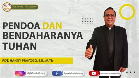 Pendoa Dan Bendaharanya Tuhan Menit Yang Memberkati Youtube